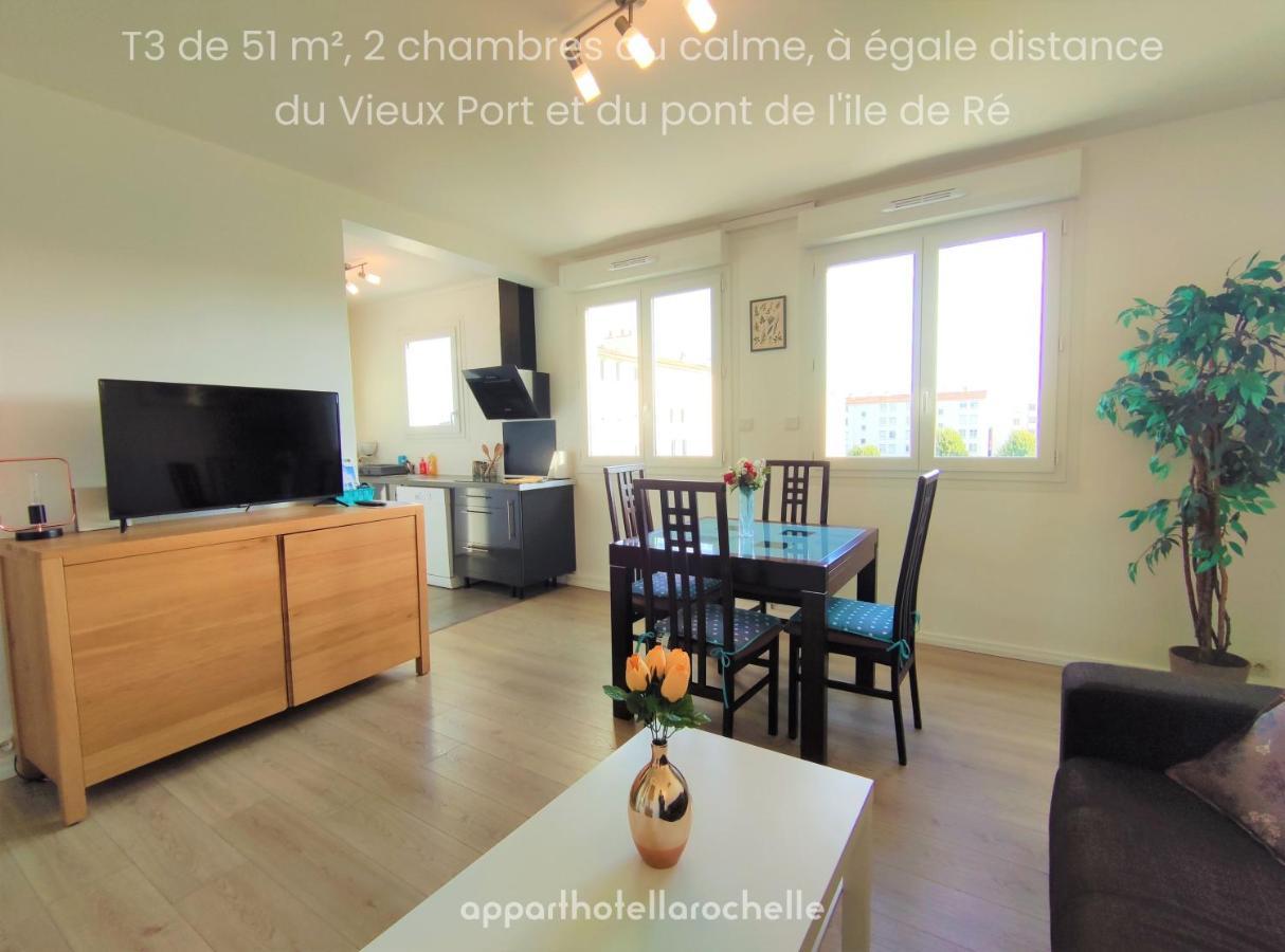 6 Appartements Et 4 Adresses A Mi-Chemin Entre Le Vieux Port Et L Ile De Re ลาโรแชล ภายนอก รูปภาพ